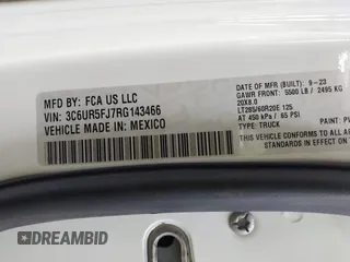 2024 Ram 2500 Laramie with VIN 3C6UR5FJ7RG143466, listed as a IAAI auction lot 41753978 with 9,996 mi miles. Bid and sale history available at carsss.com. Image 9.