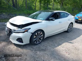 2023 Nissan Maxima Platinum with VIN 1N4AA6FV5PC505862, listed as a IAAI auction lot 42418625 with 10,485 mi miles and . Bid and sale history available at DreamBid. Image 17.