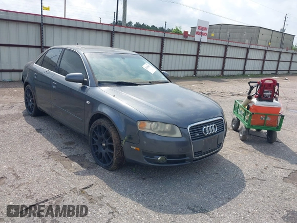 2006 Audi A4 2.0T with VIN WAUDF78E46A085336, listed as a IAAI auction lot 42118817 with 1 mi miles. Bid and sale history available at carsss.com. Image 1.