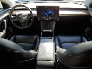 2022 Tesla Model 3 with VIN 5YJ3E1EA9NF288499, listed as a Copart auction lot 52202955 with 86,372 mi miles and Clean Title. Bid and sale history available at DreamBid. Image 8.