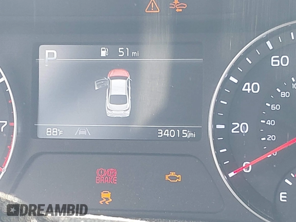2024 Kia Forte LXS z VIN 3KPF24AD4RE746100, wystawiony jako IAAI lot #42257968 z przebiegiem 34 015 mil mil oraz . Historia ofert i sprzedaży dostępna na DreamBid. Obrazek 15.