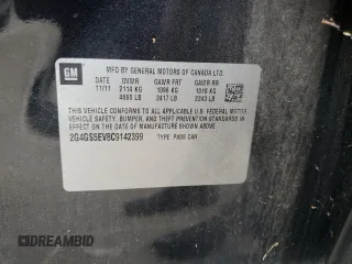 2012 Buick Regal Turbo Premium 1 with VIN 2G4GS5EV8C9142399, listed as a Copart auction lot 63941845 with Not provided miles and Clean title. Bid and sale history available at DreamBid. Image 13.
