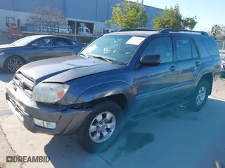 2003 Toyota 4Runner SR5 with VIN JTEZU14R138006837, listed as a IAAI auction lot 41361245 with 123,264 mi miles. Bid and sale history available at carsss.com. Image 17.