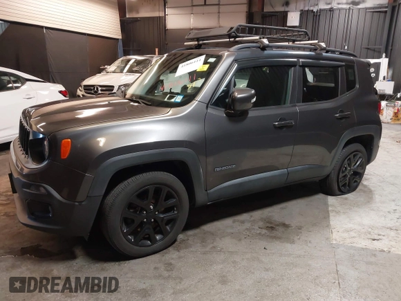 2016 Jeep Renegade Latitude with VIN ZACCJBBT7GPD01219, listed as a IAAI auction lot 41806111 with 100,807 mi miles. Bid and sale history available at carsss.com. Image 18.