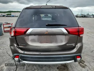 2016 Mitsubishi Outlander SE with VIN JA4AD3A36GZ022121, listed as a Copart auction lot 58557755 with 168,029 mi miles and Clean title. Bid and sale history available at DreamBid. Image 6.