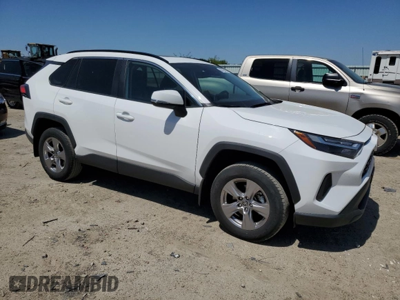 2023 Toyota RAV4 XLE with VIN 2T3P1RFV1PC380881, listed as a Copart auction lot 56160425 with 37,628 mi miles and Salvage title. Bid and sale history available at DreamBid. Image 4.