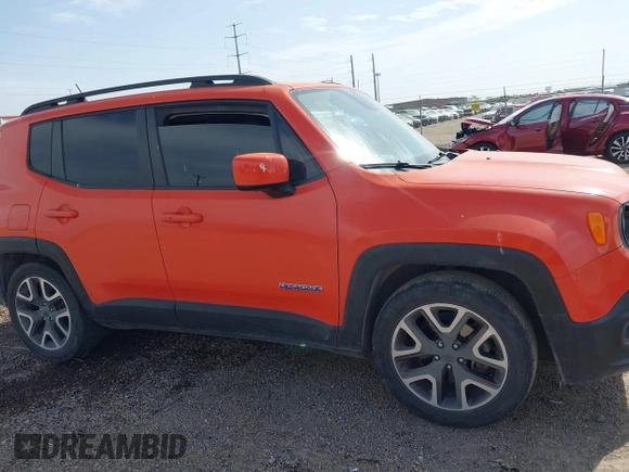 2016 Jeep Renegade Latitude with VIN ZACCJABT8GPC46743, listed as a IAAI auction lot 41752976 with 110,406 mi miles and . Bid and sale history available at DreamBid. Image 14.