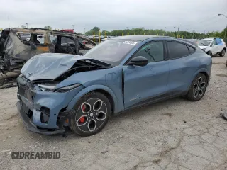 2023 Ford Mustang Mach-E GT with VIN 3FMTK4SE1PMA12474, listed as a Copart auction lot 56854845 with 20,636 mi miles and Salvage title. Bid and sale history available at DreamBid. Image 1.