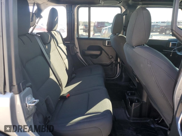 2020 Jeep Wrangler Unlimited Sport with VIN 1C4HJXDM1LW248717, listed as a Copart auction lot 42967745 with 50,496 mi miles and Salvage title. Bid and sale history available at DreamBid. Image 11.
