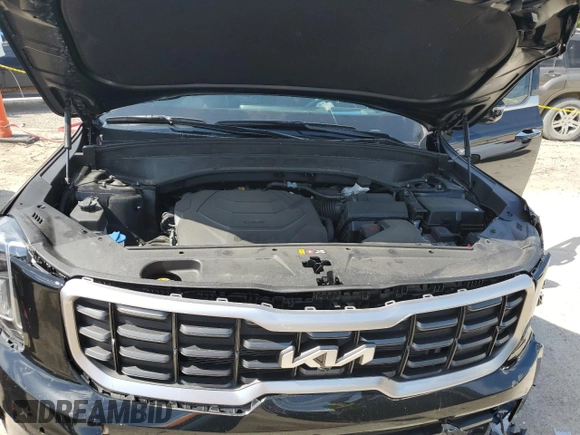 2024 Kia Telluride SX Prestige X-Pro with VIN 5XYP5DGC6RG531640, listed as a Copart auction lot 61953805 with 12,889 mi miles and Salvage title. Bid and sale history available at DreamBid. Image 11.