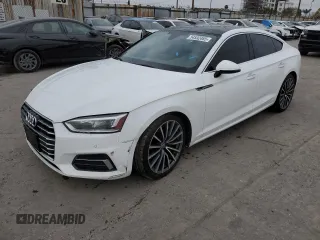 2019 Audi A5 Sportback Premium Plus with VIN WAUBNCF57KA035997, listed as a Copart auction lot 54532465 with 66,353 mi miles and Salvage Title. Bid and sale history available at carsss.com. Image 1.