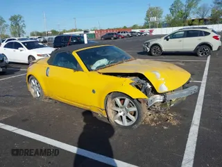 2005 Nissan 350Z Touring with VIN JN1AZ36AX5M753551, listed as a IAAI auction lot 41958722 with 149,132 mi miles. Bid and sale history available at carsss.com. Image 1.