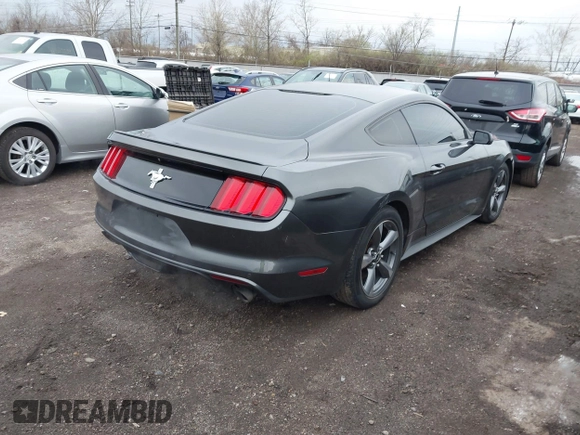 2016 Ford Mustang V6 with VIN 1FA6P8AM5G5337594, listed as a IAAI auction lot 41864037 with 128,117 mi miles and . Bid and sale history available at carsss.com. Image 4.