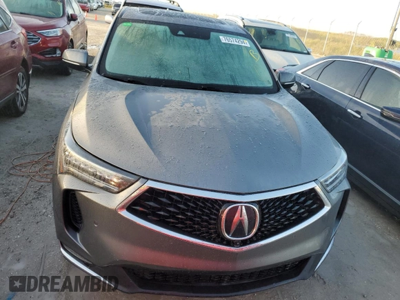 2022 Acura RDX w/Advance Package with VIN 5J8TC2H75NL017109, listed as a Copart auction lot 76574294 with 3,517 mi miles and Non Repairable. Bid and sale history available at carsss.com. Image 5.