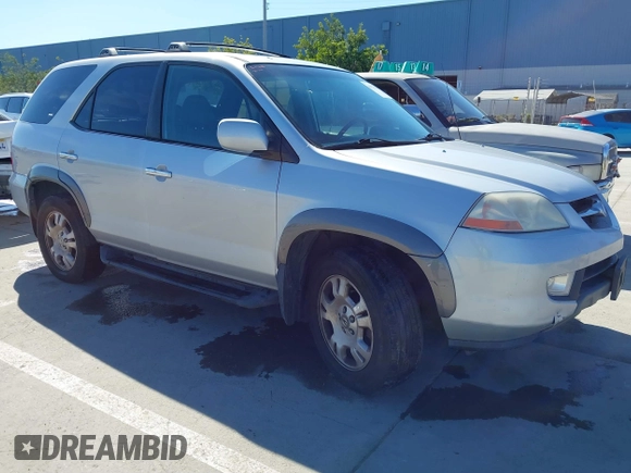 2001 Acura MDX with VIN 2HNYD18211H506012, listed as a IAAI auction lot 41570706 with 142,839 mi miles. Bid and sale history available at carsss.com. Image 1.