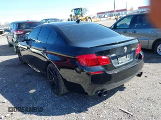 2013 BMW 5 Series 550i xDrive with VIN WBAFU9C54DDY70243, listed as a IAAI auction lot 41812862 with 85,758 mi miles and . Bid and sale history available at carsss.com. Image 3.