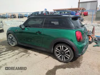 2023 MINI Hardtop Cooper S with VIN WMW53DH03P2T30588, listed as a Copart auction lot 50954405 with 15,678 mi miles and Salvage title. Bid and sale history available at DreamBid. Image 2.