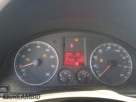 2007 Volkswagen Rabbit с VIN WVWBR71K17W183391, выставлен на аукционе Copart как лот 64337745 с пробегом 187 659 миль миль и Списание • Salvage title. История ставок и продаж доступна на DreamBid. Изображение 9.