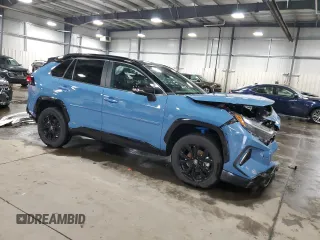 2024 Toyota RAV4 Hybrid XSE with VIN 4T3E6RFV1RU148467, listed as a Copart auction lot 47574595 with 17,147 mi miles and Salvage Title. Bid and sale history available at carsss.com. Image 4.