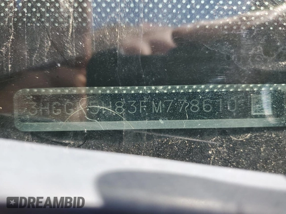 2015 Honda Fit EX-L with VIN 3HGGK5H83FM778610, listed as a Copart auction lot 52918845 with 107,871 mi miles and Salvage Title. Bid and sale history available at carsss.com. Image 13.
