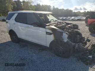 2017 Land Rover Discovery HSE with VIN SALRRBBV8HA010405, listed as a Copart auction lot 72507134 with 0 mi miles and Salvage Title. Bid and sale history available at carsss.com. Image 4.