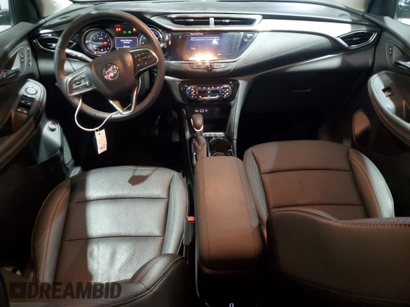 2023 Buick Encore GX Essence with VIN KL4MMGSL6PB096196, listed as a Copart auction lot 43538065 with 14,523 mi miles and Salvage title. Bid and sale history available at DreamBid. Image 8.