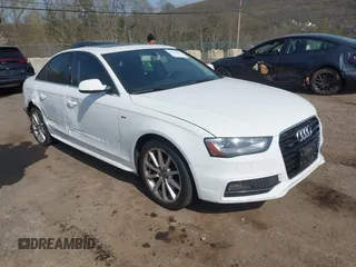 2014 Audi A4 Premium Plus z VIN WAUFFAFL6EN036654, wystawiony jako IAAI lot #42102199 z przebiegiem 175 433 mil mil oraz . Historia ofert i sprzedaży dostępna na DreamBid. Obrazek 1.