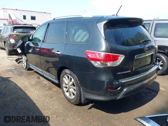 2015 Nissan Pathfinder Platinum z VIN 5N1AR2MM7FC707876, wystawiony jako IAAI lot #42255193 z przebiegiem 144 051 mil mil oraz . Historia ofert i sprzedaży dostępna na DreamBid. Obrazek 3.