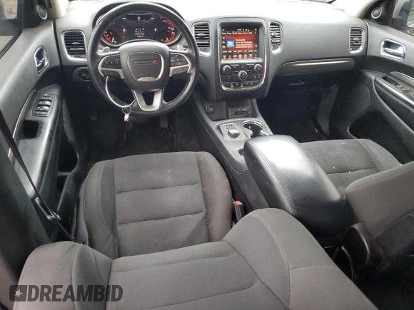 2016 Dodge Durango SXT with VIN 1C4RDJAG3GC309161, listed as a Copart auction lot 60219395 with 161,397 mi miles and Clean title. Bid and sale history available at DreamBid. Image 8.