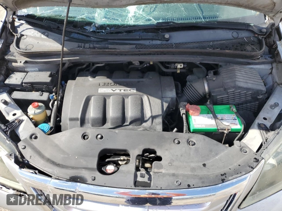 2010 Honda Odyssey LX with VIN 5FNRL3H28AB083511, listed as a Copart auction lot 55704745 with 81,218 mi miles and Salvage title. Bid and sale history available at DreamBid. Image 12.