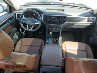 2022 Volkswagen Atlas 3.6L V6 SE w/Technology with VIN 1V2KR2CA7NC557944, listed as a Copart auction lot 53145015 with 77,422 mi miles and Salvage Title. Bid and sale history available at carsss.com. Image 8.