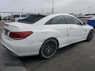 2017 Mercedes-Benz E-Class E 400 with VIN WDDKJ6FB7HF360866, listed as a Copart auction lot 87258794 with 56,124 mi miles and Salvage Title. Bid and sale history available at carsss.com. Image 3.