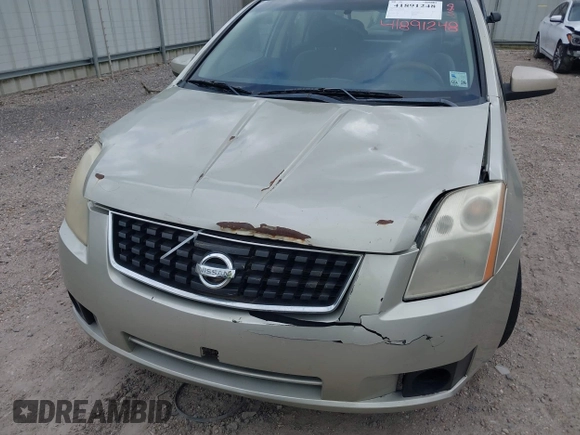 2008 Nissan Sentra S with VIN 3N1AB61E38L698469, listed as a IAAI auction lot 41891248 with 197,343 mi miles and . Bid and sale history available at DreamBid. Image 6.