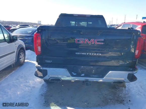 2019 GMC Sierra 1500 SLT with VIN 3GTU9DED9KG277755, listed as a IAAI auction lot 41307251 with 63,503 mi miles. Bid and sale history available at carsss.com. Image 16.