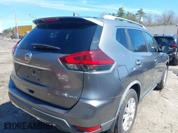 2018 Nissan Rogue SV with VIN KNMAT2MV3JP601389, listed as a IAAI auction lot 42023047 with 57,107 mi miles. Bid and sale history available at carsss.com. Image 4.