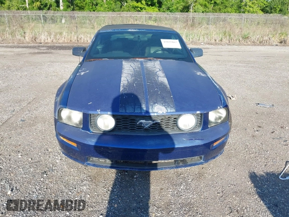 2006 Ford Mustang GT Deluxe with VIN 1ZVFT85H465215338, listed as a IAAI auction lot 42035867 with 124,381 mi miles. Bid and sale history available at carsss.com. Image 12.