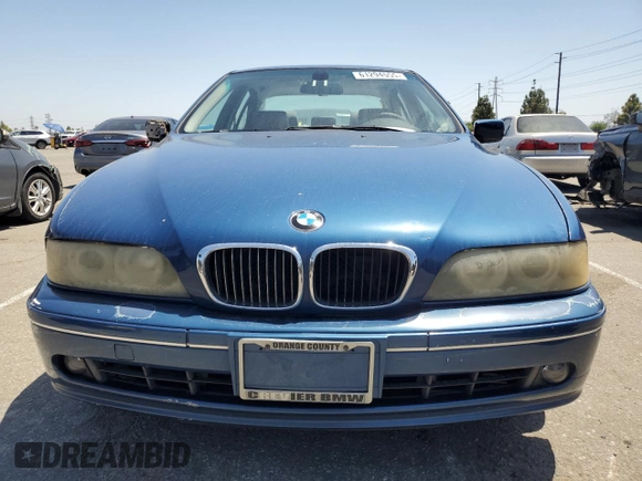 2001 BMW 5 Series 540i z VIN WBADN63441GM71806, wystawiony jako Copart lot #61294555 z przebiegiem 93 477 mil mil oraz Czysty tytuł • Clean title. Historia ofert i sprzedaży dostępna na DreamBid. Obrazek 5.