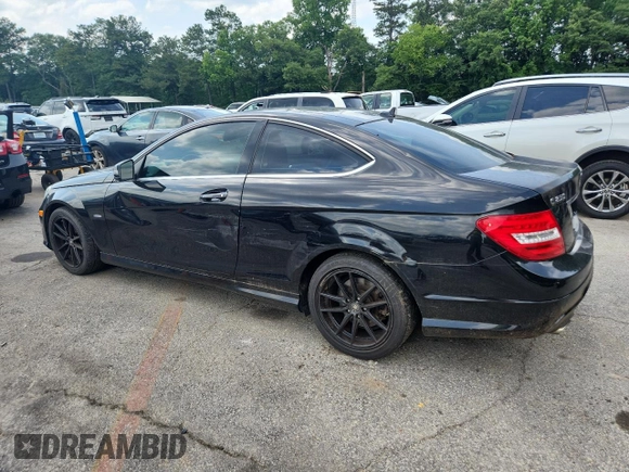 2012 Mercedes-Benz C 250 with VIN WDDGJ4HB6CF806232, listed as a Copart auction lot 56213655 with 159,956 mi miles and Salvage title. Bid and sale history available at DreamBid. Image 2.