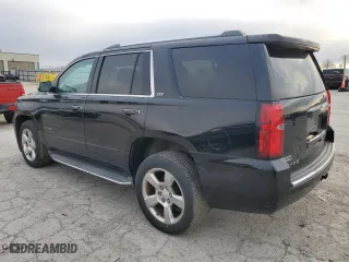 2015 Chevrolet Tahoe LTZ with VIN 1GNSKCKC1FR111115, listed as a Copart auction lot 52503395 with 140,753 mi miles and Clean Title. Bid and sale history available at carsss.com. Image 2.