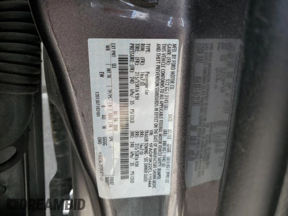 2014 Ford Focus SE with VIN 1FADP3K22EL110444, listed as a Copart auction lot 52562995 with 119,780 mi miles and Salvage Title. Bid and sale history available at carsss.com. Image 14.