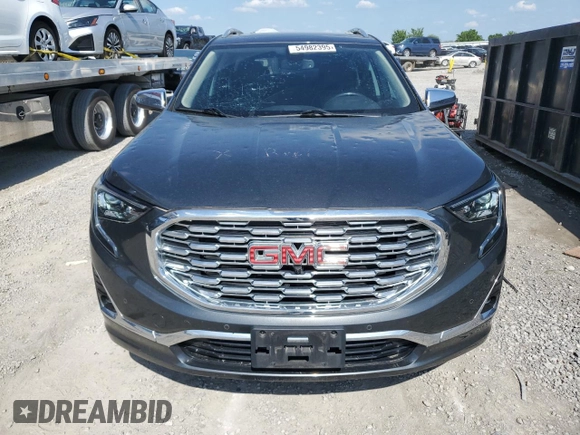 2018 GMC Terrain Denali z VIN 3GKALXEX3JL373004, wystawiony jako Copart lot #54982395 z przebiegiem 68 634 mil mil oraz Szkoda całkowita • Salvage title. Historia ofert i sprzedaży dostępna na DreamBid. Obrazek 5.
