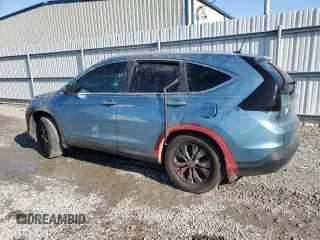2014 Honda CR-V EX-L with VIN 2HKRM4H72EH647157, listed as a Copart auction lot 44168745 with 136,981 mi miles and Salvage Title. Bid and sale history available at carsss.com. Image 2.