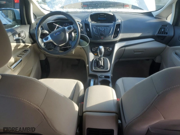 2014 Ford C-Max Hybrid SE with VIN 1FADP5AU7EL517688, listed as a Copart auction lot 41751485 with 58,343 mi miles and Salvage Title. Bid and sale history available at carsss.com. Image 8.