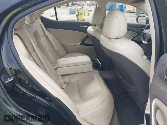 2013 Lexus IS 250 with VIN JTHBF5C21D5187029, listed as a IAAI auction lot 41691136 with 302,882 mi miles and . Bid and sale history available at DreamBid. Image 8.