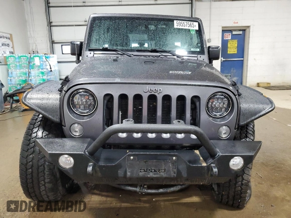 2016 Jeep Wrangler Unlimited Sport с VIN 1C4BJWDG2GL158106, выставлен на аукционе Copart как лот 59557565 с пробегом 114 242 миль миль и Списание • Salvage title. История ставок и продаж доступна на DreamBid. Изображение 5.