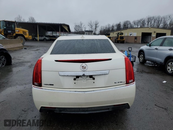 2012 Cadillac CTS Sedan Luxury with VIN 1G6DG5E56C0122884, listed as a Copart auction lot 50189715 with 0 mi miles and Salvage Title. Bid and sale history available at carsss.com. Image 6.