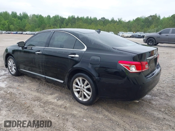 2011 Lexus ES with VIN JTHBK1EG0B2450851, listed as a IAAI auction lot 42101990 with 221,912 mi miles. Bid and sale history available at carsss.com. Image 3.