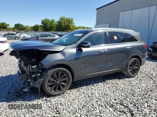 2020 Kia Sorento EX V6 with VIN 5XYPH4A53LG640985, listed as a Copart auction lot 48734505 with 55,026 mi miles and Non Repairable. Bid and sale history available at carsss.com. Image 1.
