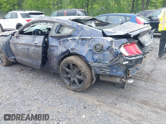 2018 Ford Mustang EcoBoost with VIN 1FA6P8TH5J5142036, listed as a IAAI auction lot 42322123 with 96,232 mi miles and . Bid and sale history available at DreamBid. Image 3.