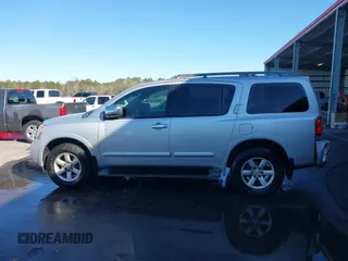 2011 Nissan Armada SV with VIN 5N1BA0ND1BN606068, listed as a IAAI auction lot 41222790 with 202,222 mi miles and . Bid and sale history available at DreamBid. Image 14.
